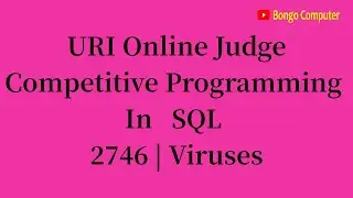 How To Solve URI Online Judge SQL 