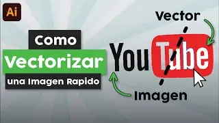 How to Vectorize an Image with Illustrator. Image to Vector