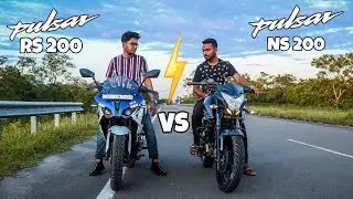 Pulsar NS200 vs Pulsar RS200 | 1st, 2nd, and 3rd Gear Top Speed | TmixV.
