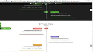 Divi Timeline Template 2