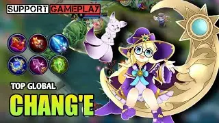 CHANG'E TOP 1 GLOBAL GAMEPLAY | Chang'e best build and emblem 2020 - Mobile legends