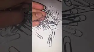 Как сделать цепочку из скрепок 
