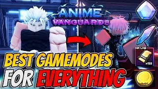 The *BEST* Game modes To Farm In Anime Vanguards Update 5