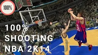 How to make your shot in nba 2k14 100% shoot using crack
