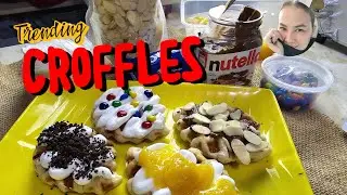 Trending Croffles | Easy to cook & decorate  #howto
