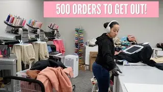 ✨500 orders over the weekend! Lets get them out!✨