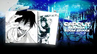 CapCut Manga Zoom Shake Tutorial | CapCut Tutorial