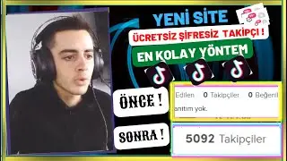 BEDAVA 6 DAKİKADA 5.000 TAKİPÇİ KASMA - TİKTOK TAKİPÇİ HİLESİ 2022