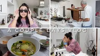 VLOG changes happening in life, making caldo de pollo, new barstools & night time skincare routine