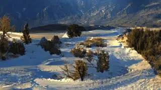 Snowy Valley 360 Landscape - NVIDIA Omniverse Canvas AI Demo