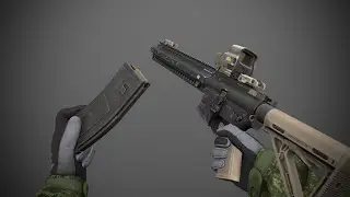Tarkov's HK416 Fan-made Animations