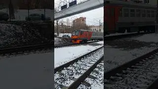 Электропоезд ЭД4М-0011 #пермь #пермскийкрай #электричка #эд4м #поезд #электропоезд #ржд