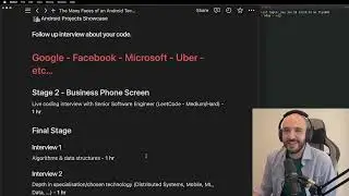 The Many Faces of an Android Technical Interview