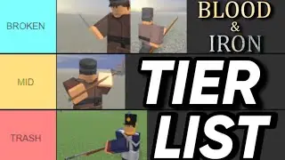 Blood And Iron MELEE WEAPON Tier List | Roblox