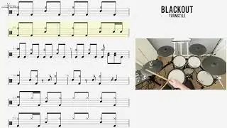 🥁 BLACKOUT - Turnstile - (DRUMS ONLY)