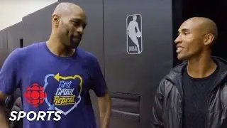 Damian Warner Meets His Idol Vince Carter | CBC Sports