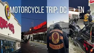 Riding to Tennessee on A Motorcycle | 1st Moto Vlog