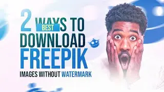 How to download Freepik images without watermark
