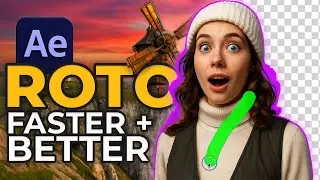 Rotoscoping & Tracking Made Easy in After Effects (using Roto Brush + Mocha AE)