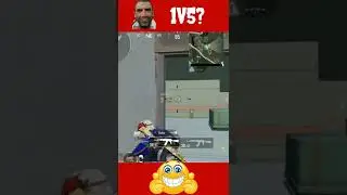 1 VS 5 BGMI Short video #shorts