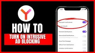 How to turn on intrusive ad blocking on Yandex Browser
