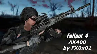Fallout 4 AK400 by FX0x01
