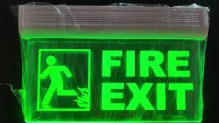 EXIT SIGN