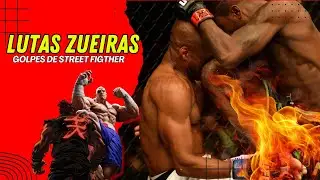 🤣 LUTAS COM NARRAÇÃO ZUEIRA E GOLPES DE STREET FIGTHER