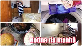 ROTINA DA MANHÃ ,FAXINEI A CASA.                        MORNING ROUTINE, CLEANING AT THE HOUSE