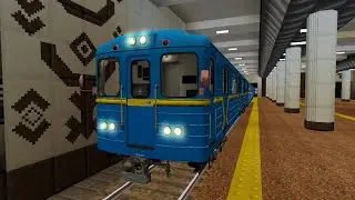 Kyiv subway in Minecraft: Construction of the Sviatoshyn station