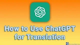 How to use ChatGPT for translation