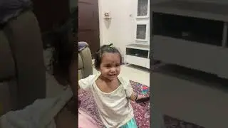 KrishnaShree playing with brother
