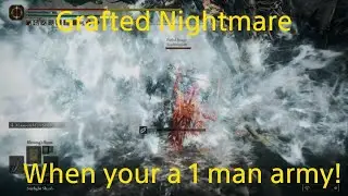Elden Ring when its 1 vs an army!