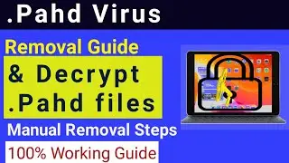 Pahd virus file (.Pahd) Ransomware Decrpt and removal guide |. Pahd files Recovery | imtiaz roy