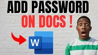 How to Add a Password to Microsoft Word Documents