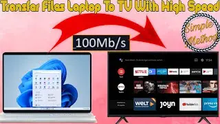 Effortless File Transfer: Quick Guide to Speedy Laptop-to-TV File Sharing | Tech Tackle