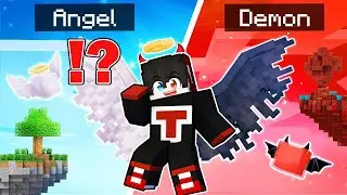 Best of Minecraft - ANGEL and DEMON Story In Minecraft! 😂 ( Tagalog )