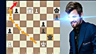 The greatest king Escape by MAGNUS CARLSEN 💯💎 #chess #checkmate #magnuscarlsen #chesscom #trending
