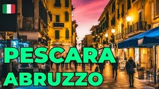 Pescara Abruzzo Winter Sunday Evening!🇮🇹