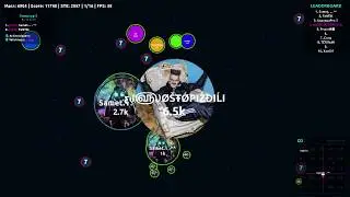 AGAR.IO - SPLITRUN + DESTROY AND PRESPLITS