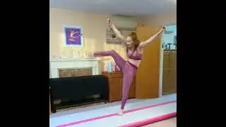 ❤️ GYMNAST KARINA DOES GYMNASTICS TUMBLING ❤️ outtakes fails bloopers and funny falls
