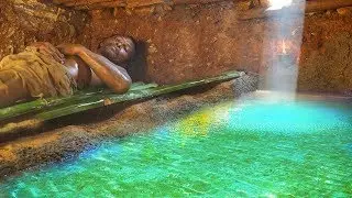 Build The Most Secret Ancient Underground And Mini Swimming Pool