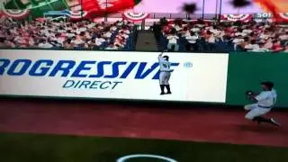MLB 2k7 Incredible catch!!
