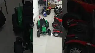 детский электромобиль трактор с прицепом,  магазин, телега MYTEDDY61
