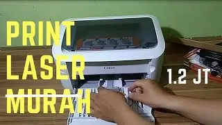 Unboxing Printer Cannon LBP 6030 dan Tutoril Instal & Penggunaan