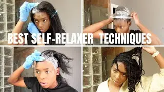 How To Relax Your Own Hair |The Best Routine| Step By Step