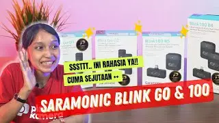 JANGAN KASIH TAU SAPA SAPA!! Mic Wireless ini bertarif pelajarable | Saramonic Blink Go & 100