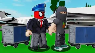 ROBLOX BROKKHAVEN'da UÇAK KAÇAKSI TARIK'I YAKALADIM !!
