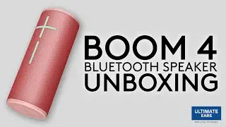 Ultimate Ears BOOM 4 Bluetooth Speaker UNBOXING and Setup