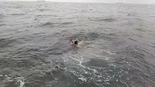 Купаемся в Жëлтом море, 26.07.2022.